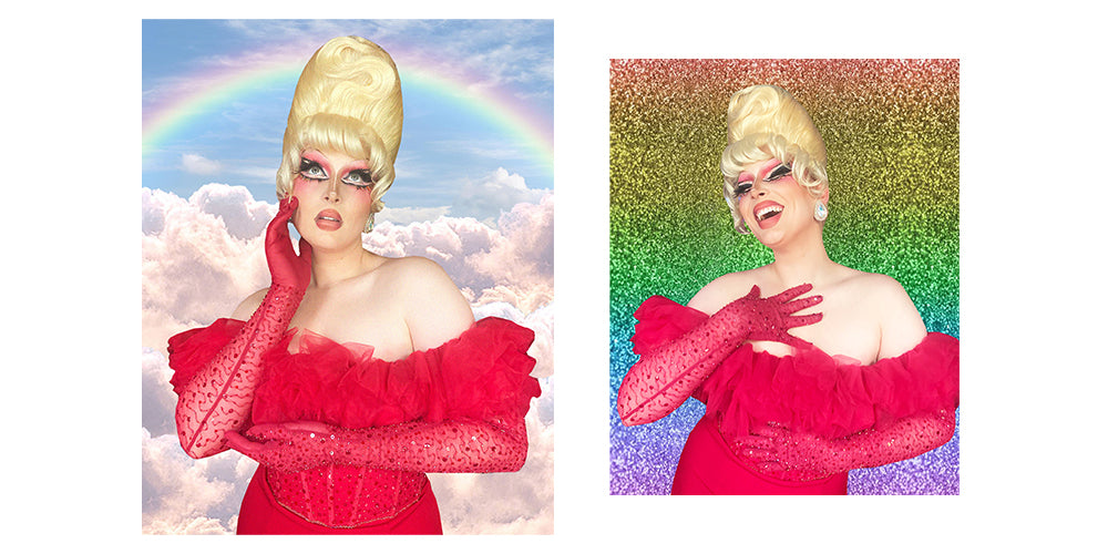Happy Mardi Gras 🌈 ✨ 🏳️‍🌈 with Sydney AFAB Drag Icon @spacehorse 😍💅