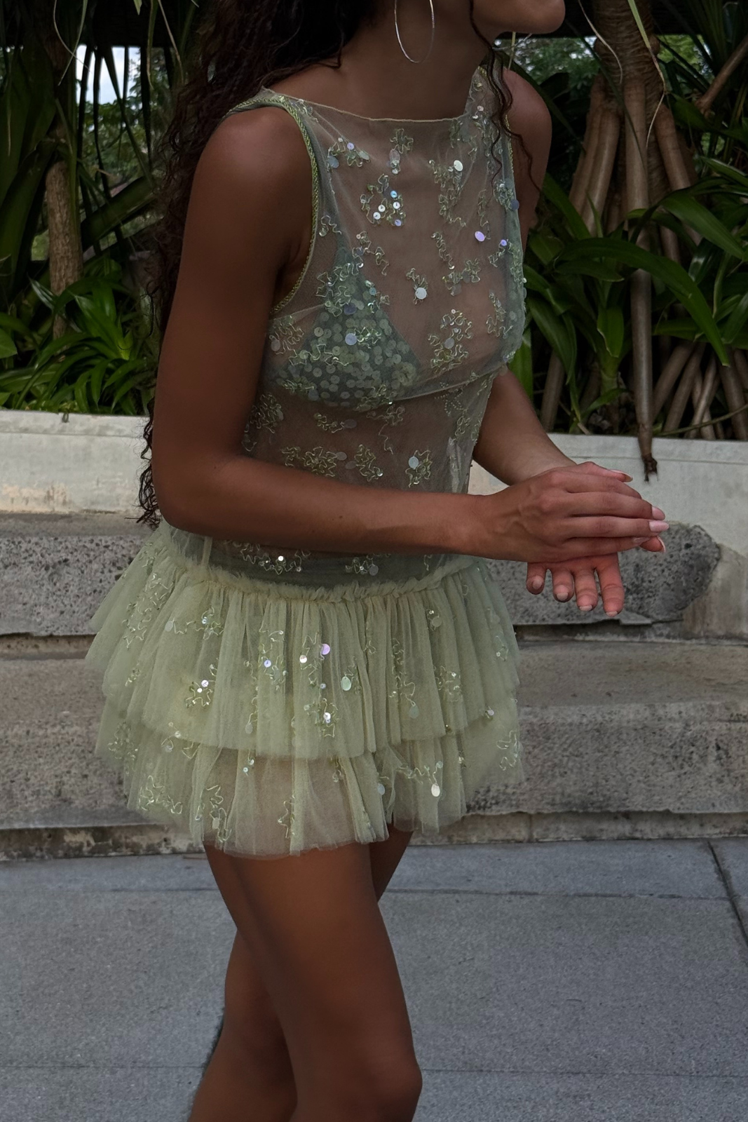 dyspnea paris backless mini dress Naomi Backless Mini Dress