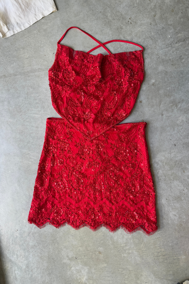 SAMPLE - LACE PARIS SET- SIZE