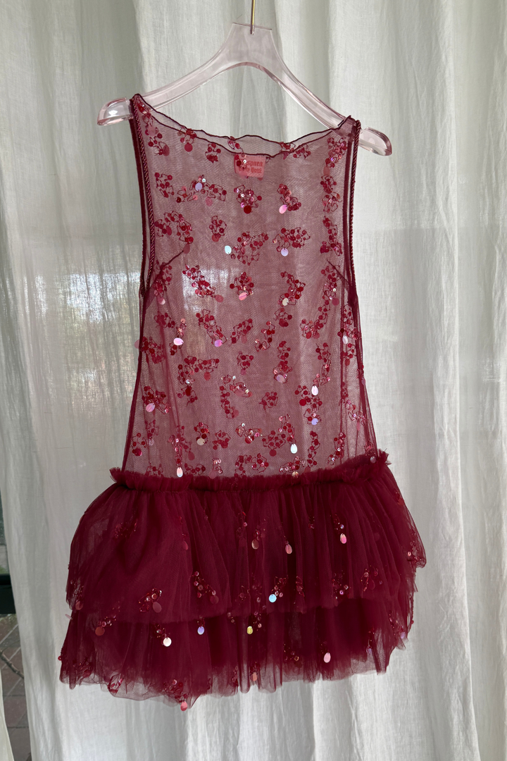 Trophy Tulle Mini Dress