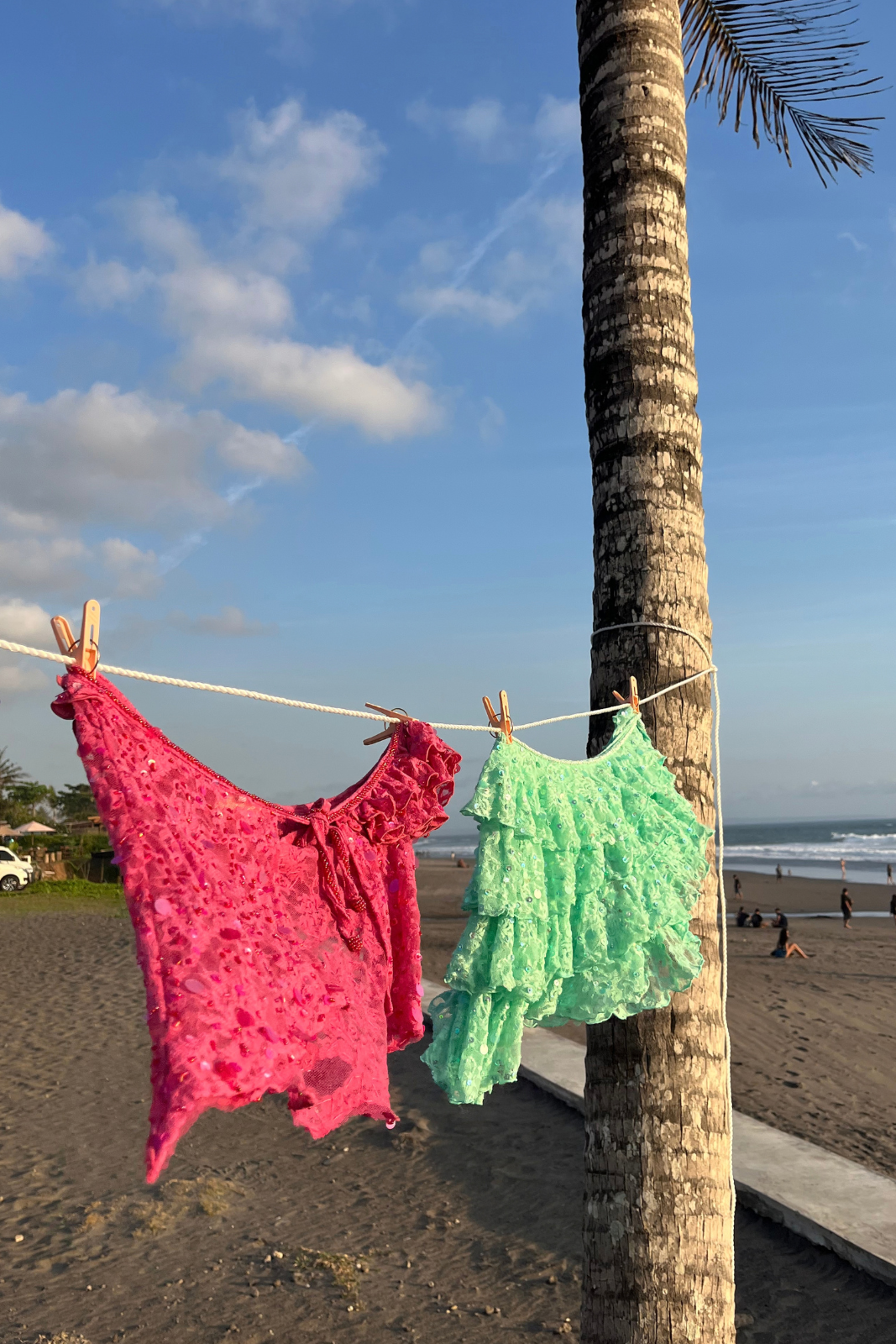 Seaweed Mini Skirt