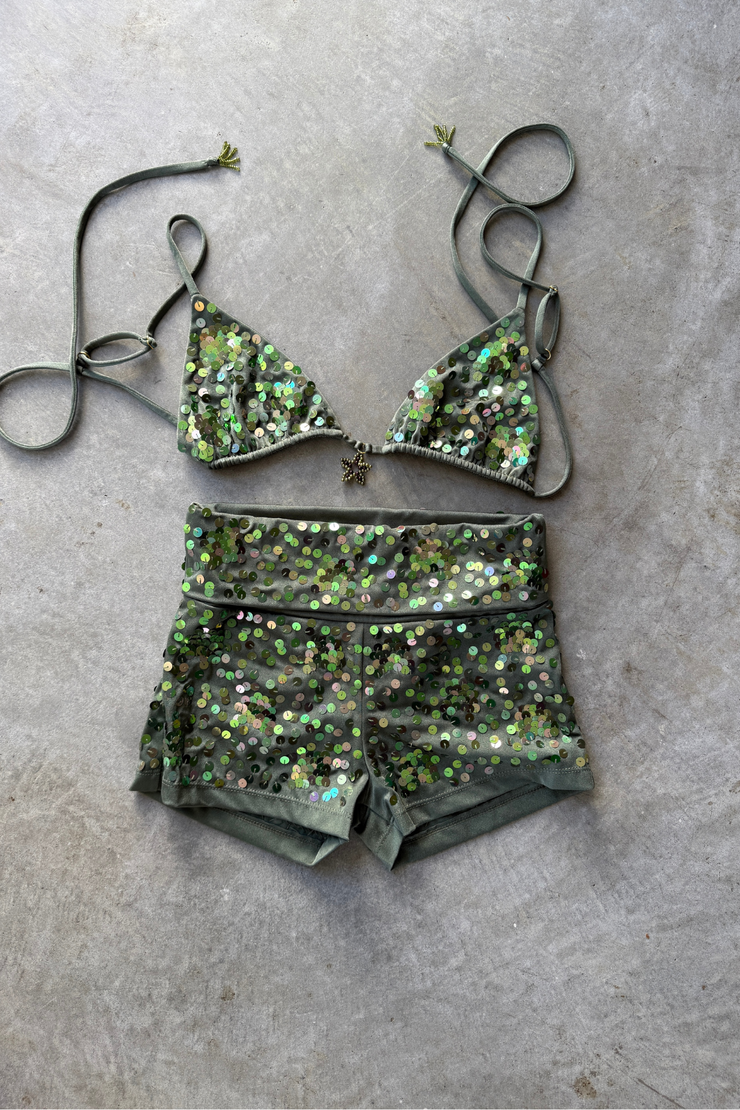 Sea Foam Bikini Top