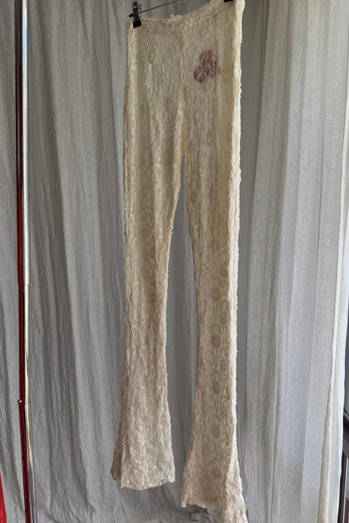 SAMPLE - ORNE LACE FLARES - SIZE S
