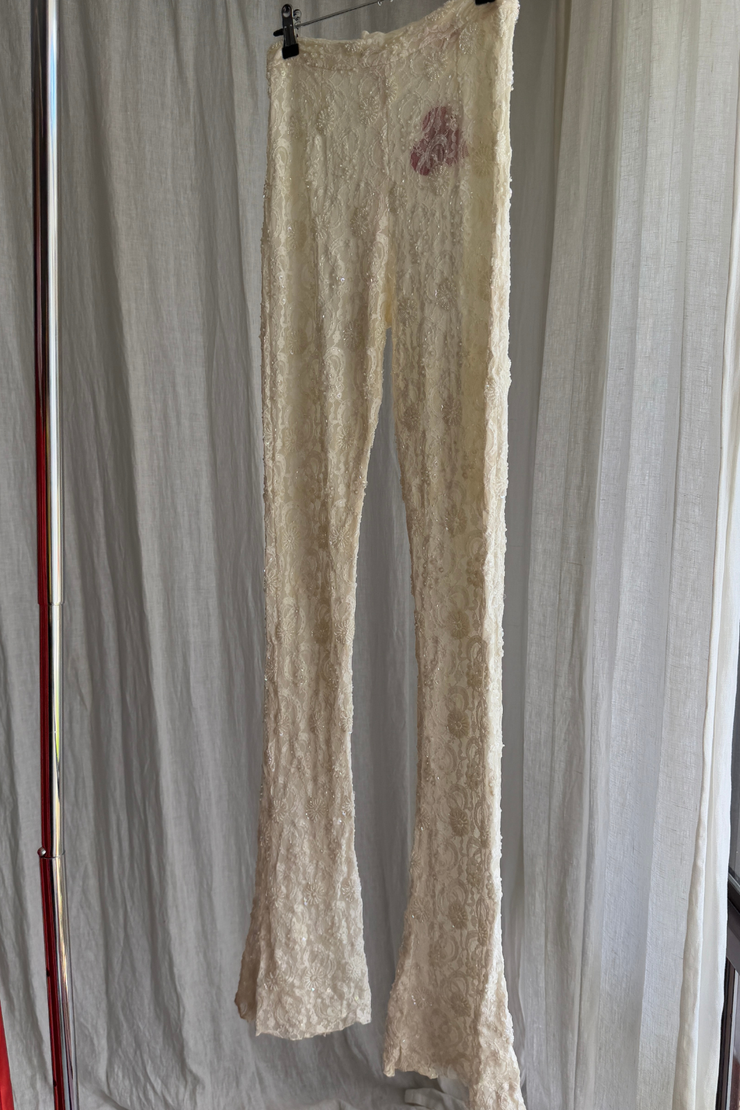 SAMPLE - ORNE LACE FLARES - SIZE S