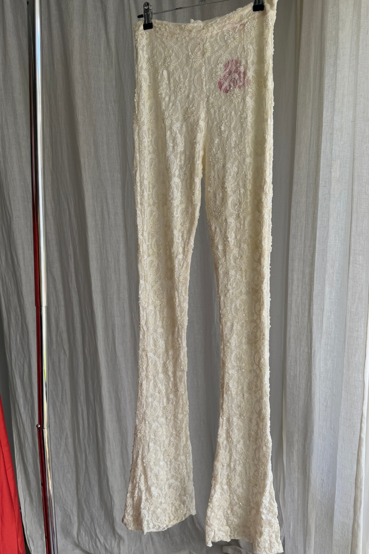 SAMPLE - ORNE LACE FLARES - SIZE S