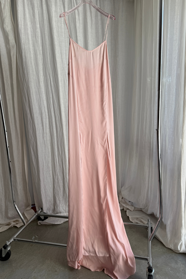 SAMPLE - PEACH GOWN- SIZE XS/S
