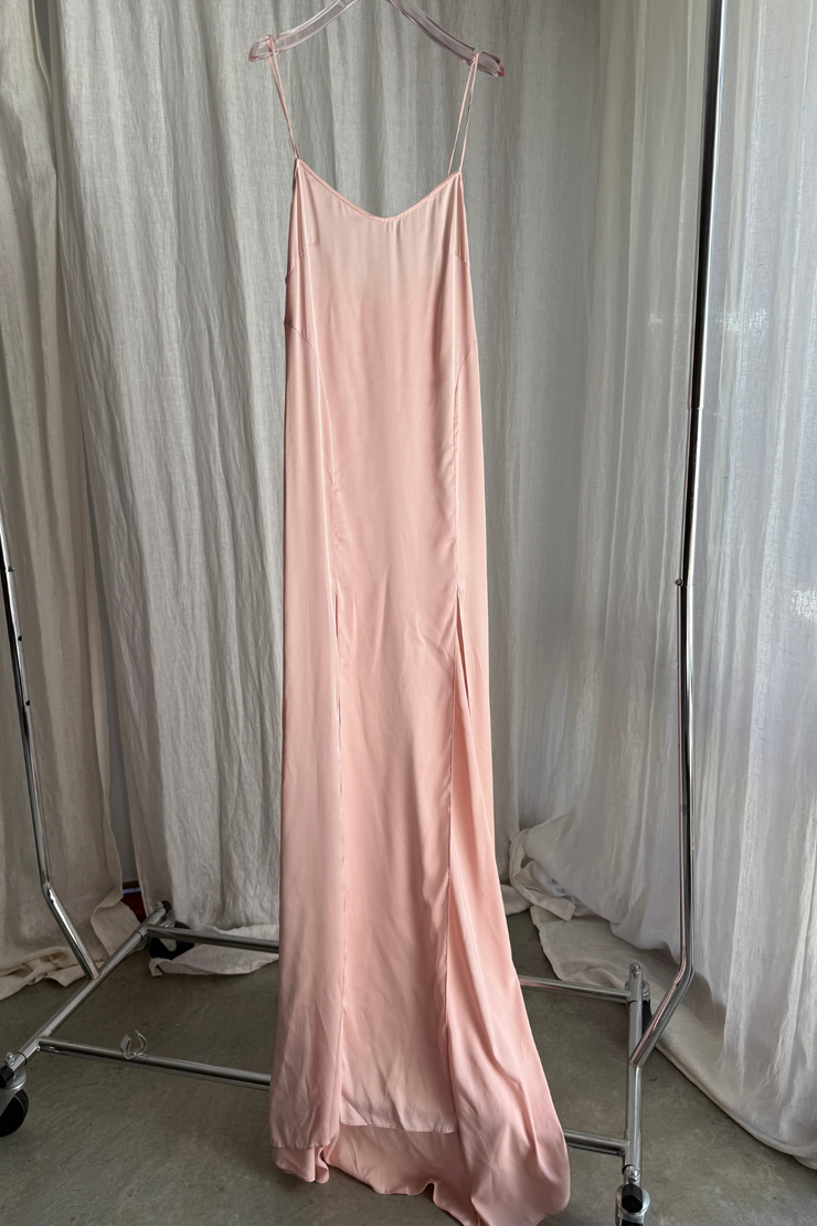 SAMPLE - PEACH GOWN- SIZE XS/S
