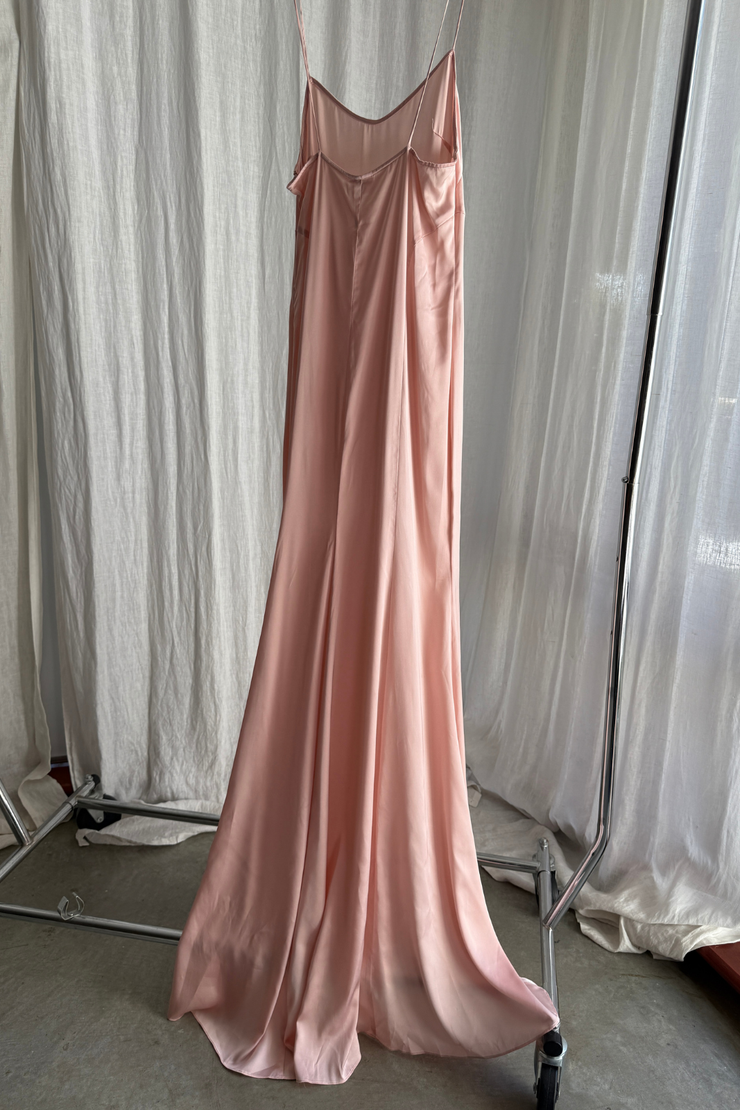 SAMPLE - PEACH GOWN- SIZE XS/S