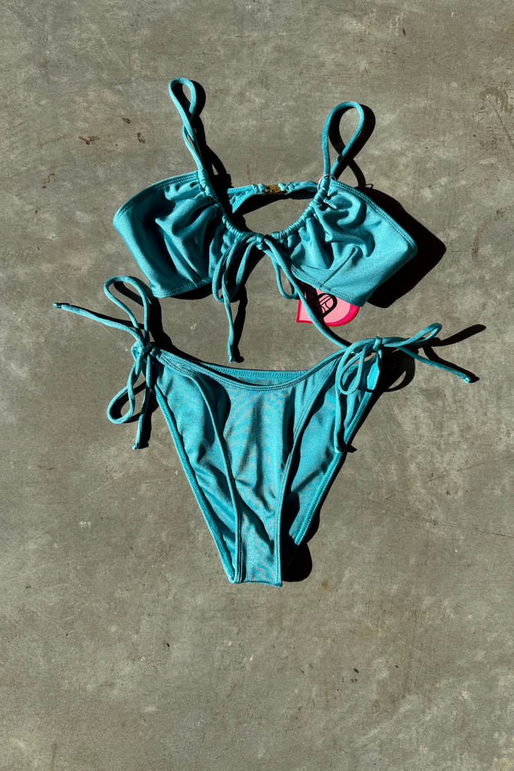 SAMPLE - TURQUOISE SWIM SET - SIZE S