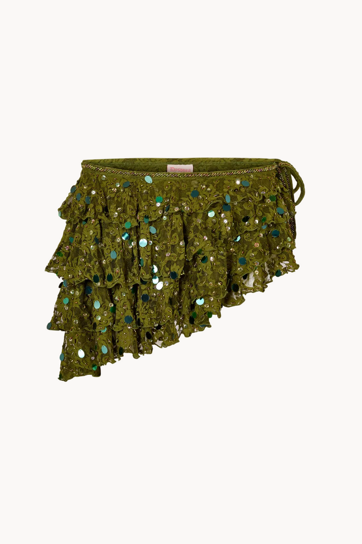 Seaweed Mini Skirt