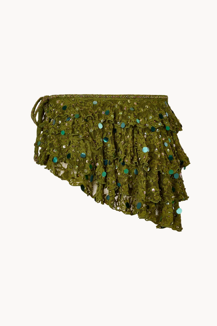 Seaweed Mini Skirt
