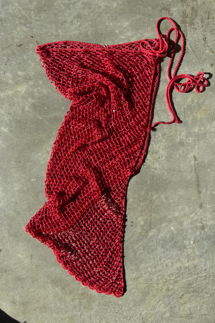 SAMPLE - CROTCHET WRAP SKIRT - SIZE S/M