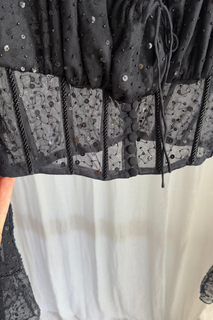 SAMPLE - VAMPRESS LONG SLEEVE TOP- SIZE 3XL