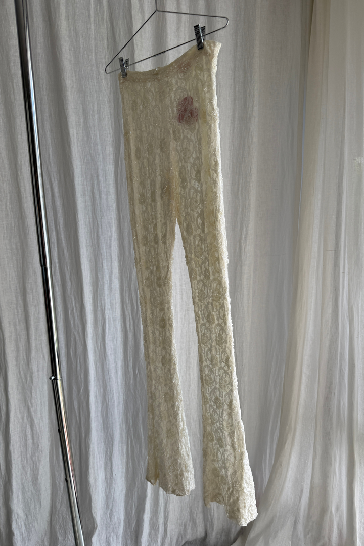 SAMPLE - ORNE LACE FLARES - SIZE S