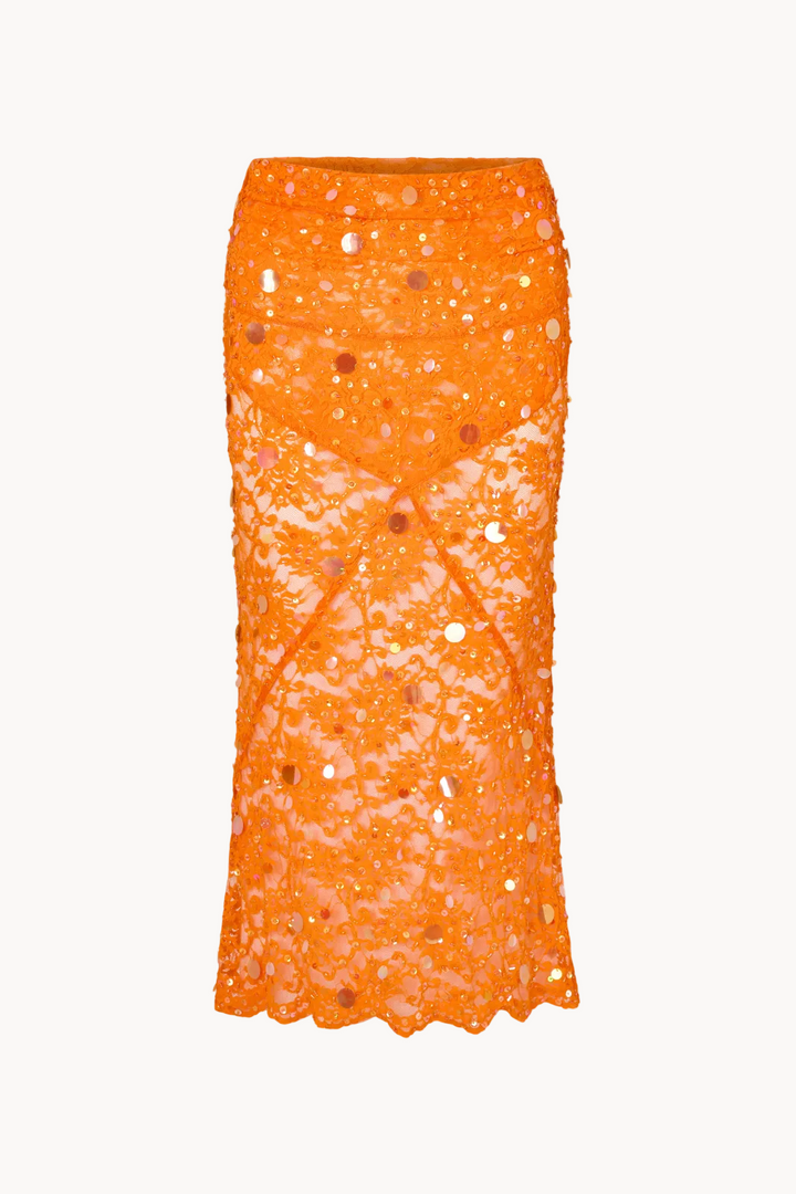 Flame Midi Skirt - Made to order