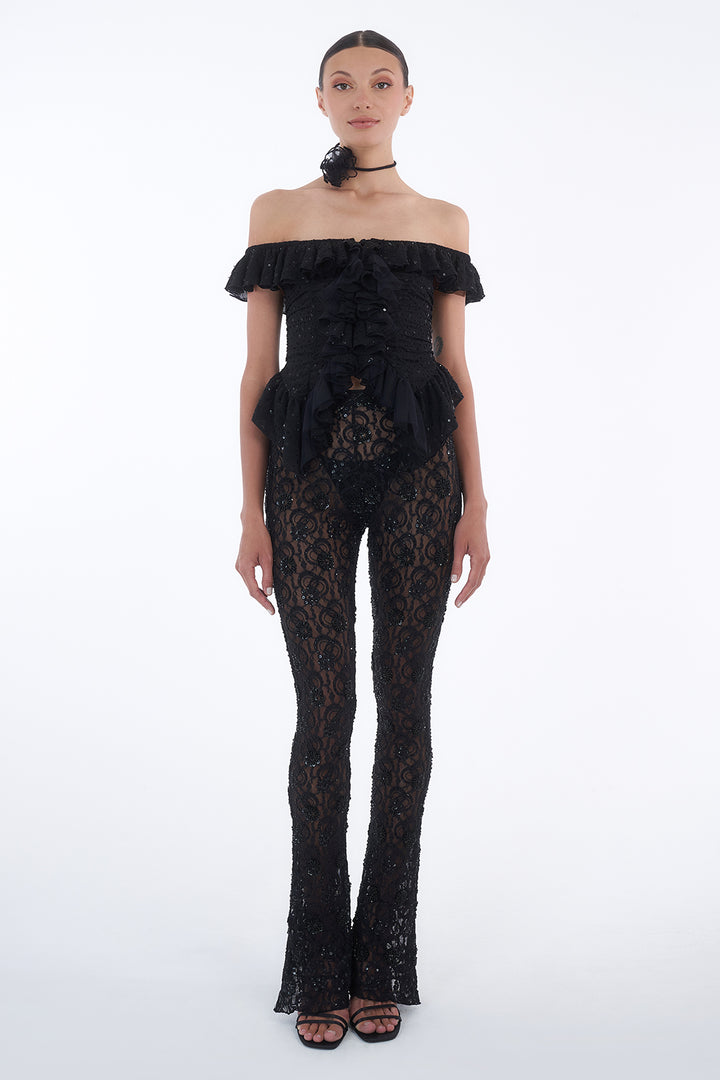 Òrne Lace Flares - Made to Order