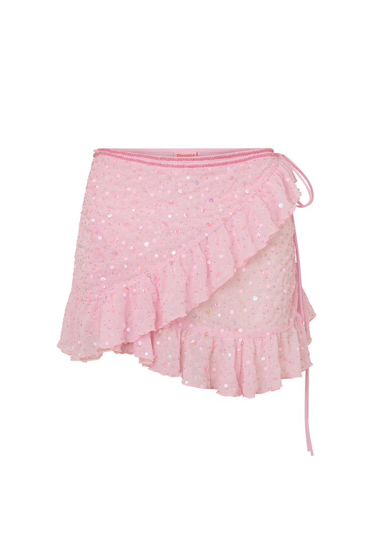Fleurie Frill Mini Skirt