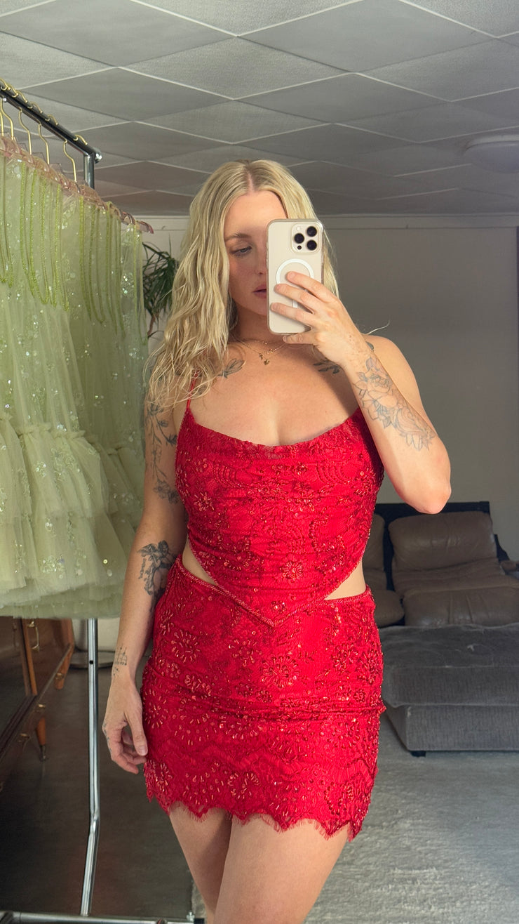 SAMPLE - LACE PARIS SET- SIZE